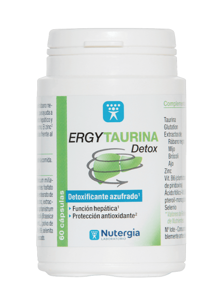 Ergytaurina Detox Nutergia 60 capsulas