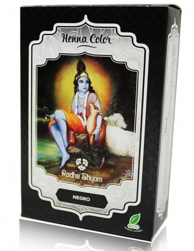 Henna Color Negro Radhe Shyam 100 gr.