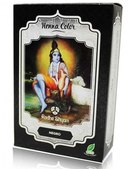 Henna Color Negro Radhe Shyam 100 gr.