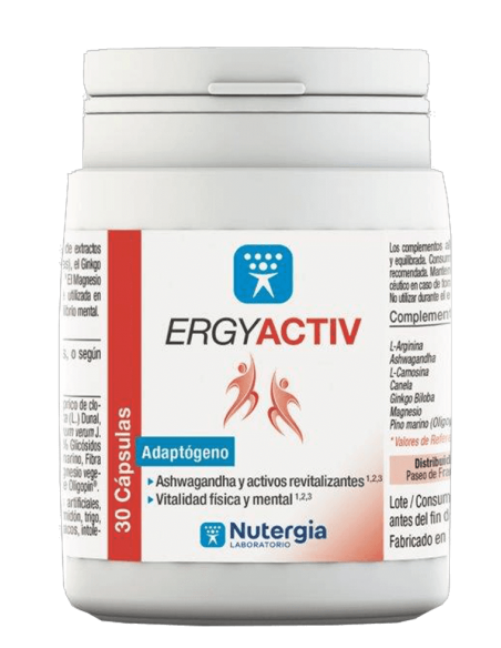 ErgyActiv 30 cápsulas Nutergia