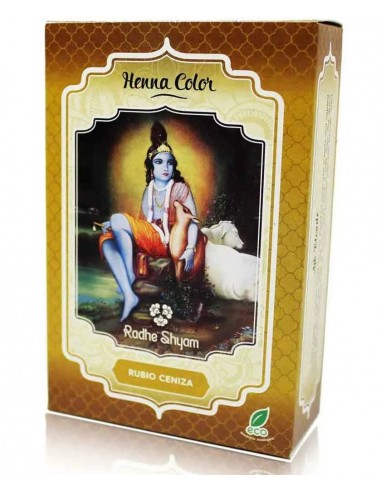 Henna Color Rubio Ceniza Radhe Shyam 100 gr.