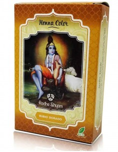 Henna Color Rubio Dorado Radhe Shyam 100 gr.
