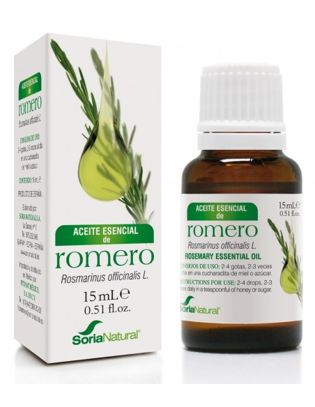 Aceite Esencial de ROMERO Soria Natural 15 ml.