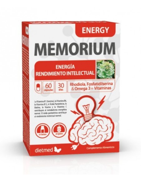 Memorium Energy Dietmed | 60 caps | HERBODELICIAS