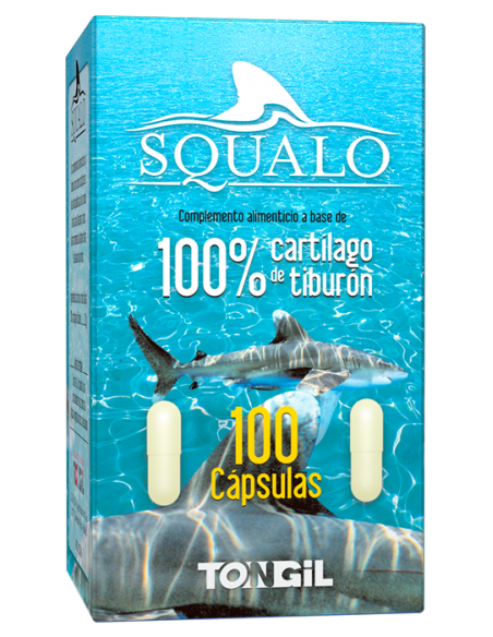Squalo Tongil 100 capsulas | HERBOLDELICIAS