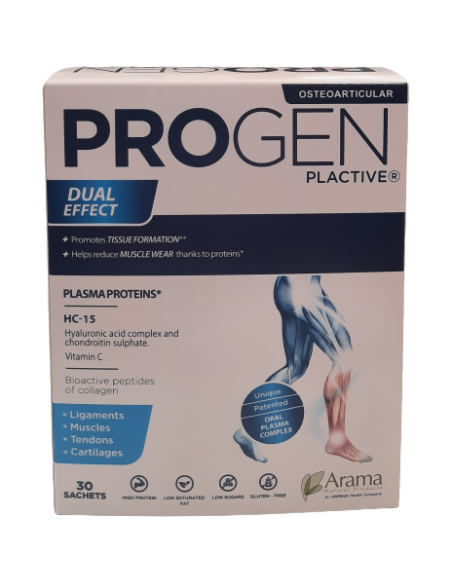 Progen Plactive 30 sobres Online | HERBODELICIAS