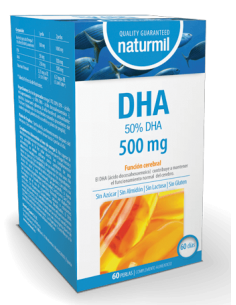 DHA 500 mg 60 Perlas Dietmed