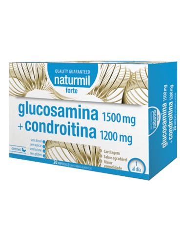 Glucosamina + Condroitina Forte viales Dietmed