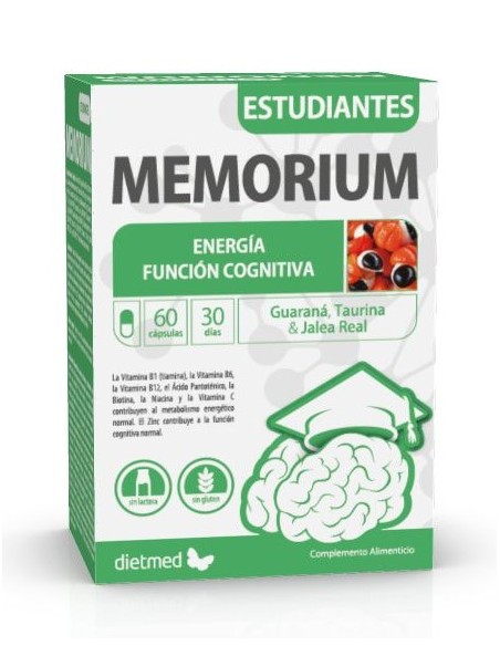 Memorium Estudiantes Dietmed 60 caps | HERBODELICIAS
