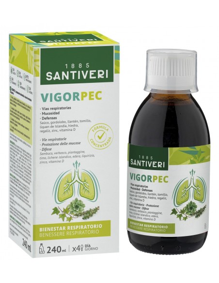 Jarabe Vigor Pec Santiveri | HERBODELICIAS