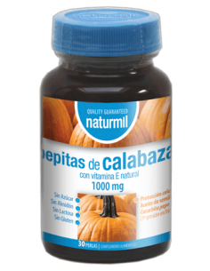 Pepitas de calabaza 1000 mg Naturmil Dietmed