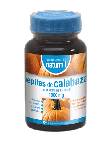 Pepitas de calabaza 1000 mg Naturmil Dietmed