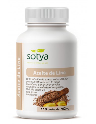 Aceite de Lino 702 mg 110 perlas Sotya