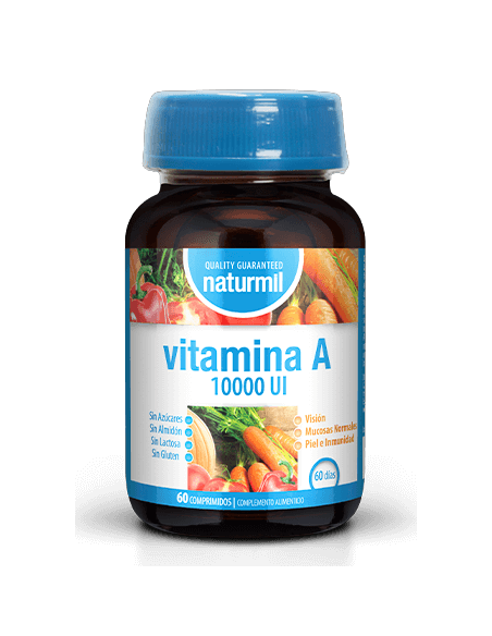 Vitamina A 1000 UI 60 comprimidos Dietmed