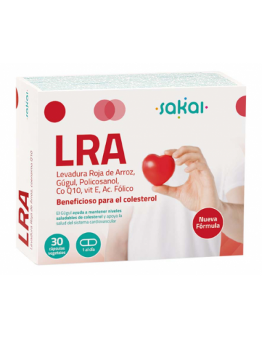 LRA 60 cápsulas vegetales Sakai