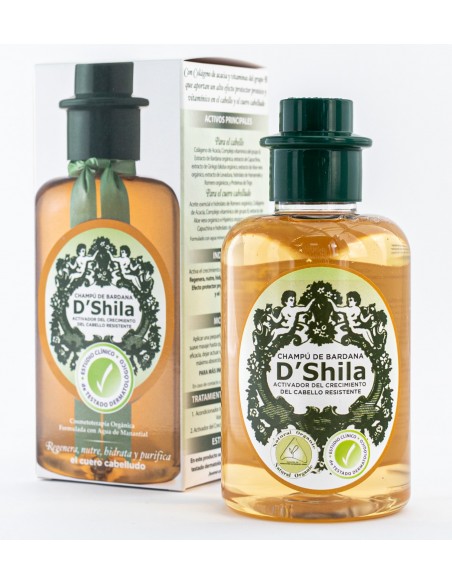 Champú Proteico de Bardana 300 ml D´Shila