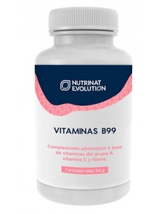Vitaminas B99 60 comprimidos Nutrinat Evolution
