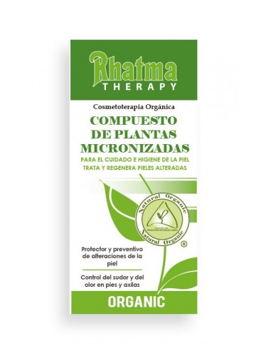 Compuestos de plantas micronizadas 15g Rhatma