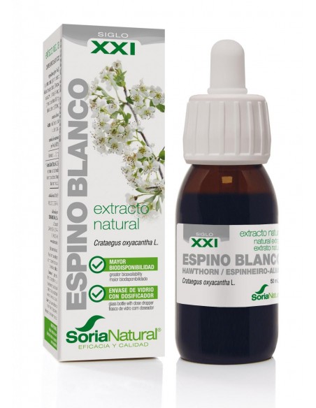 Espino Blanco Extracto 50 ml SXXI Soria Natural