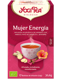 Mujer Energía 17 bolsitas Yogi Tea