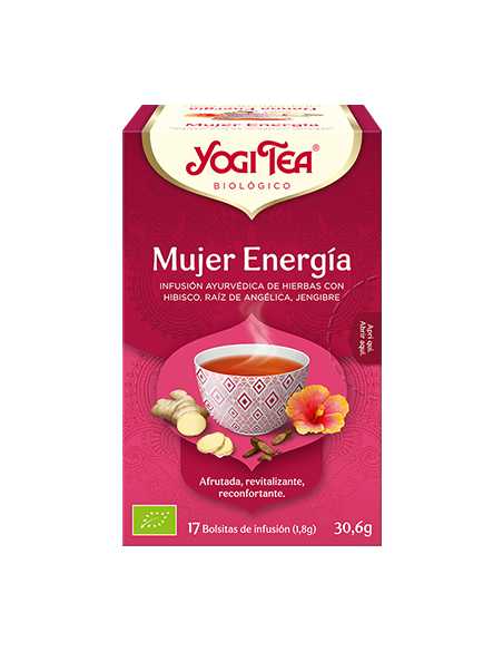 Mujer Energía 17 bolsitas Yogi Tea