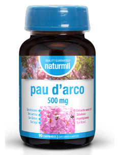 Pau d´Arco 500 mg 90 comprimidos Naturmil Dietmed