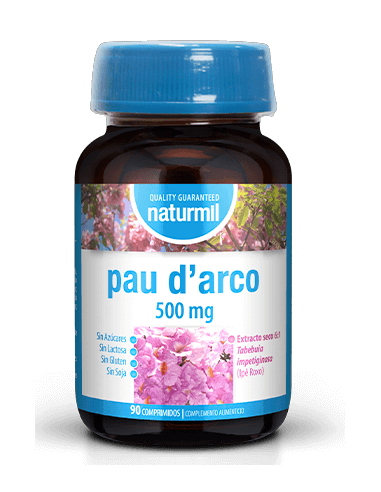 Pau d´Arco 500 mg 90 comprimidos Naturmil Dietmed