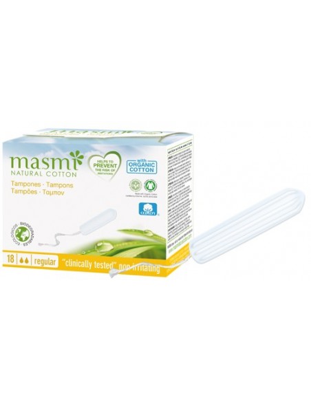 Tampón Regular 18 unidades Masmi