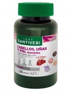 Cabellos, uñas y piel Gummies Santiveri