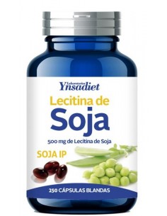 Lecitina de Soja 500 mg 250 perlas Ynsadiet