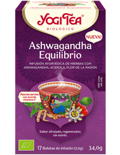 Yogi Tea Ashwagandha Equilibrio 17 bolsitas
