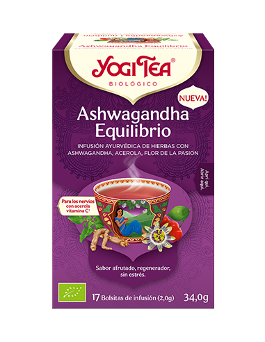 Yogi Tea Ashwagandha Equilibrio 17 bolsitas