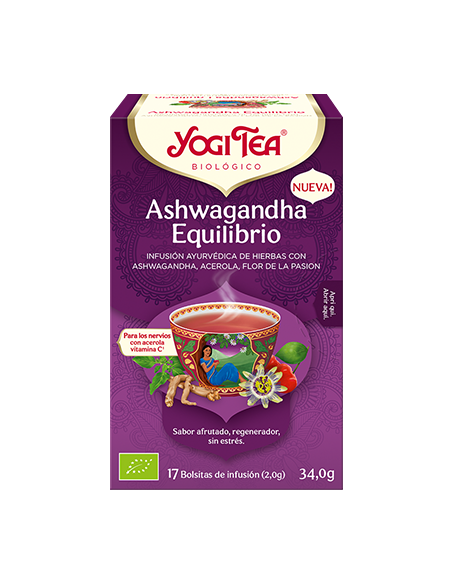 Yogi Tea Ashwagandha Equilibrio 17 bolsitas