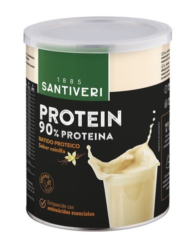 Protein 90 Santiveri Vainilla | Suplemento proteina para deportistas