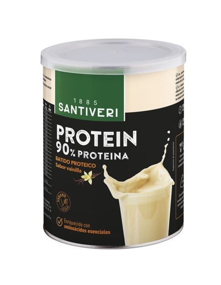 Protein 90 Santiveri Vainilla | Suplemento proteina para deportistas