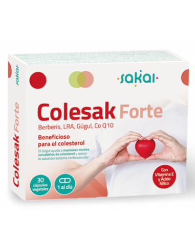 Colesak Forte 30 cápsulas Sakai