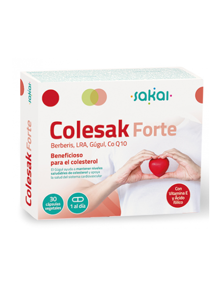 Colesak Forte 30 cápsulas Sakai