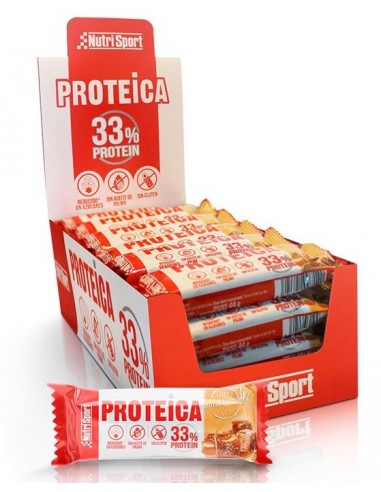 Barrita proteica Salted Caramel NutriSport