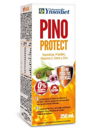 Jarabe de Pino  Ynsadiet 250 ml | HERBODELICIAS