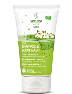 Champú y Gel 2 en 1 kids Lima chispeante Weleda