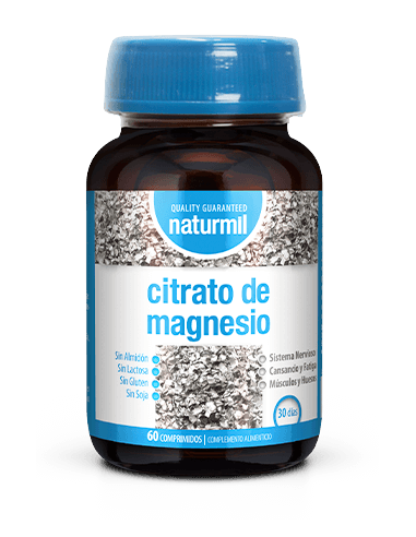 Citrato de Magnesio 1000 mg 60 comprimidos Naturmil Dietmed