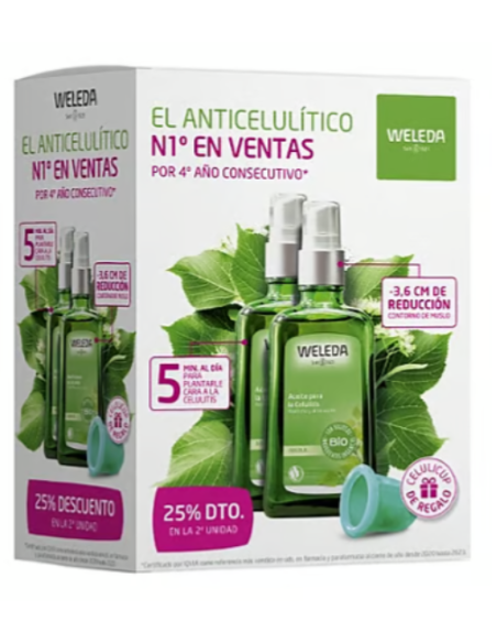 Pack Tratamiento Anticelulítico Aceite de Abedul Weleda