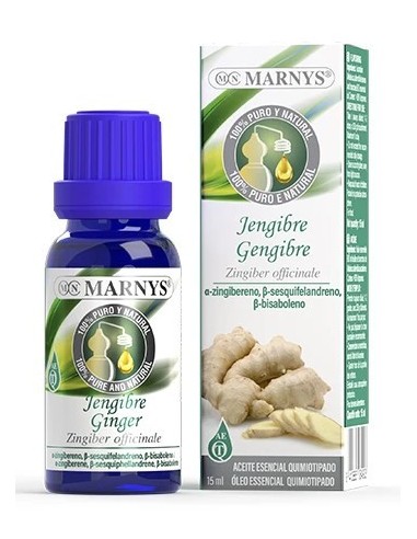 Aceite esencial de Jengibre 15 ml Marnys