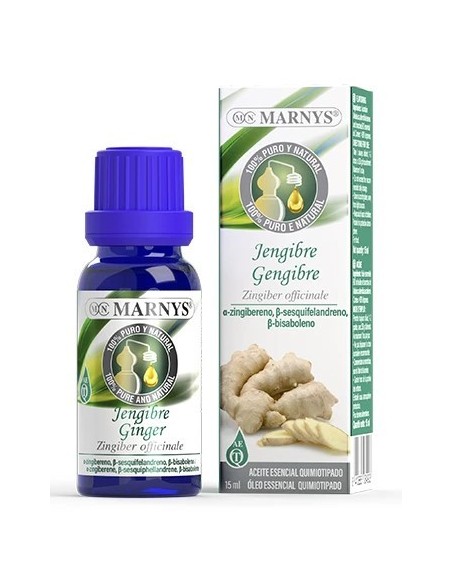 Aceite esencial de Jengibre 15 ml Marnys