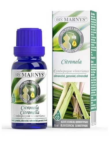 Aceite Esencial Citronela 15 ml Marnys