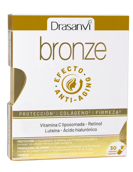Bronze Efecto Anti-Aging 30 cápsulas Drasanvi