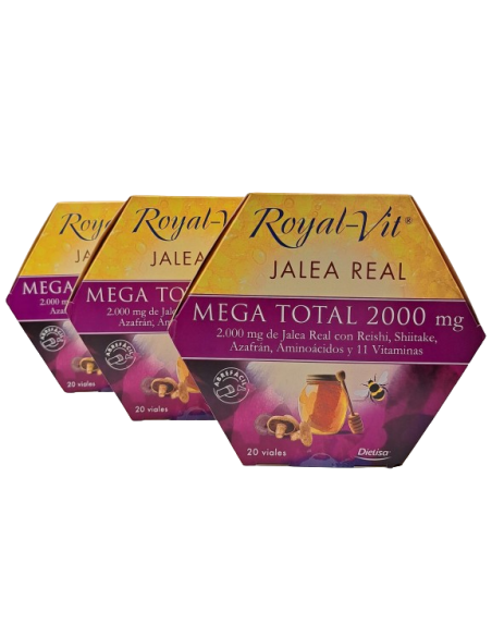 Pack Royal Vit Mega Total 2000  [OFERTA 3 uds] ➡️ Más barato AHORA