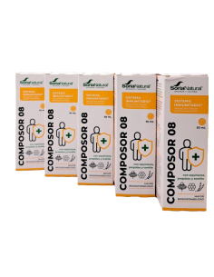 Oferta Pack (5 uds.) Composor 8 XXI Echina Complex Soria Natural 50ml