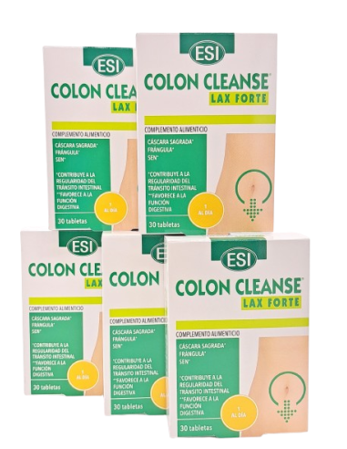 Pack Colon Cleanse Lax Forte [OFERTA 5 uds] ➡️ Más barato