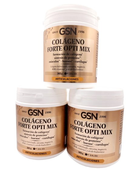 Pack (3 uds) Colágeno Forte Opti Mix Gsn